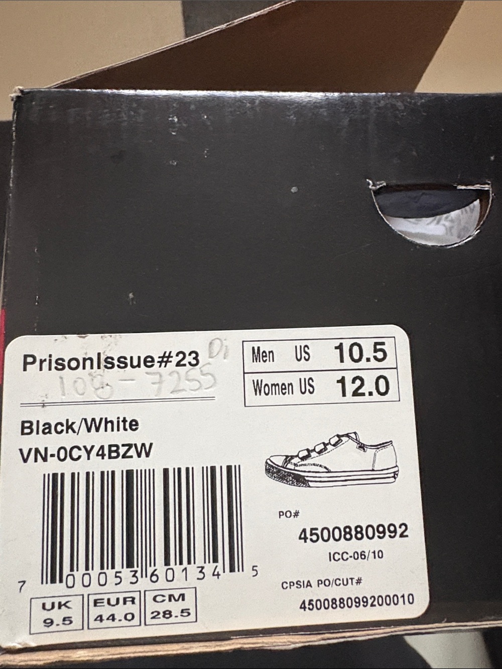Vans Prison Issue Style #23 - Picture 10 of 10